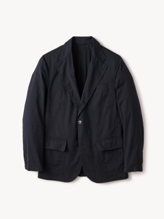 Dress Navy Pinstripe Lightweight Seersucker Carry-On Jacket